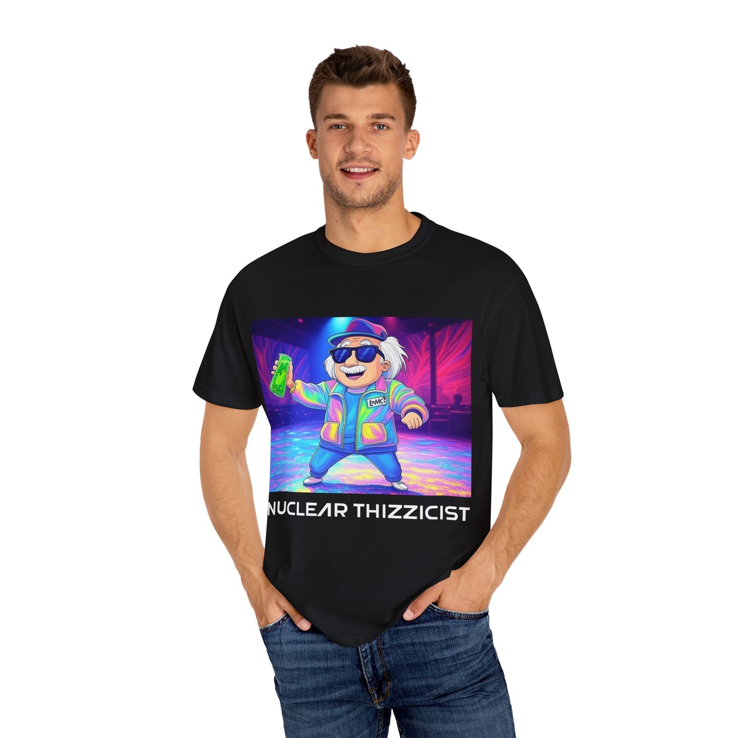 Nuclear Thizzicist - EDM Unisex T-shirt (dark colors)