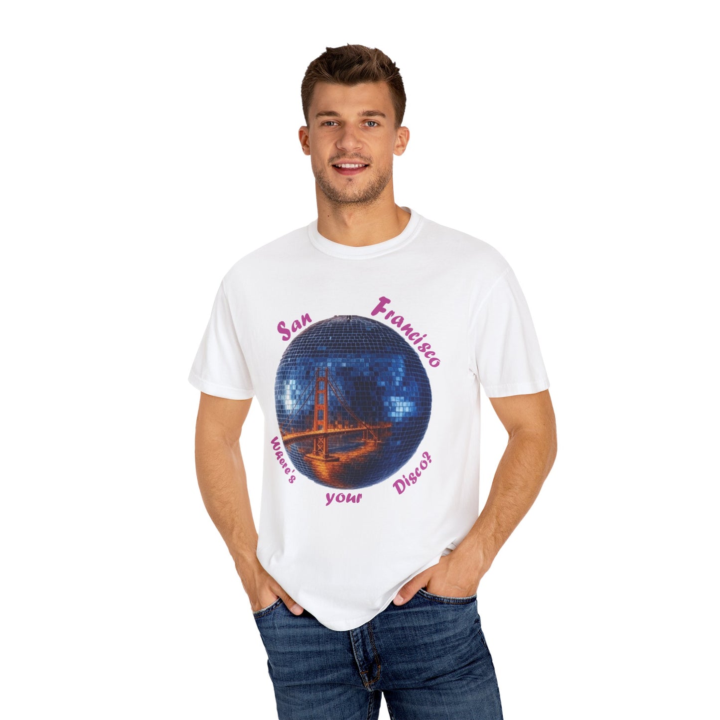 Disco House Music Unisex T-shirt - San Francisco Inspired