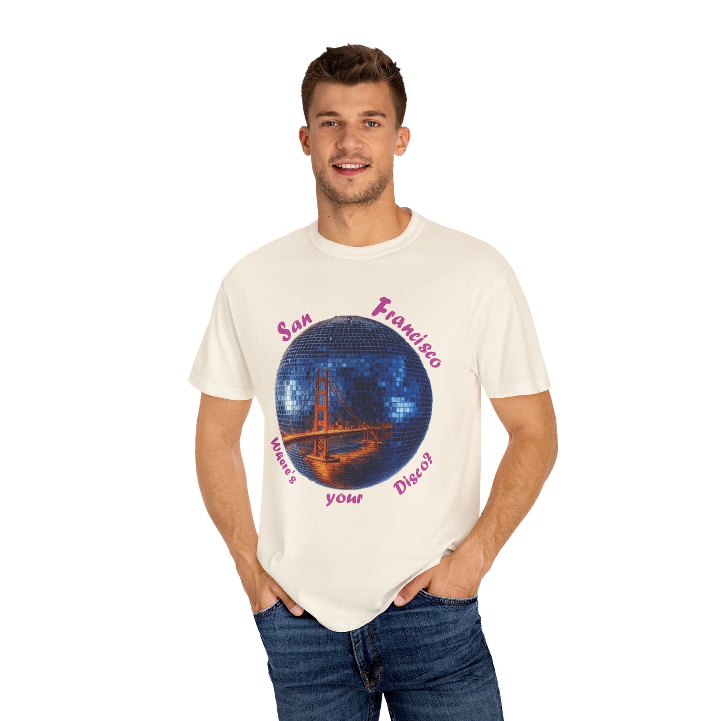 Disco House Music Unisex T-shirt - San Francisco Inspired