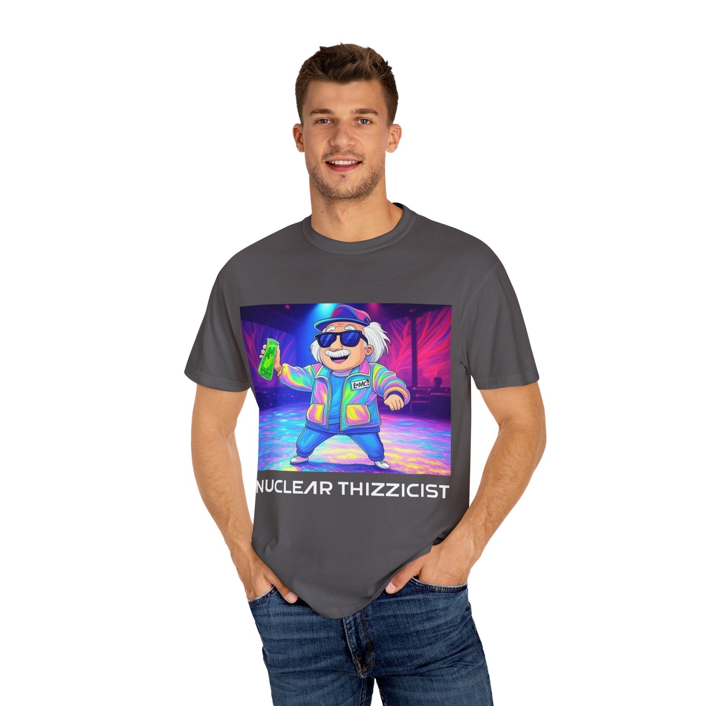 Nuclear Thizzicist - EDM Unisex T-shirt (dark colors)