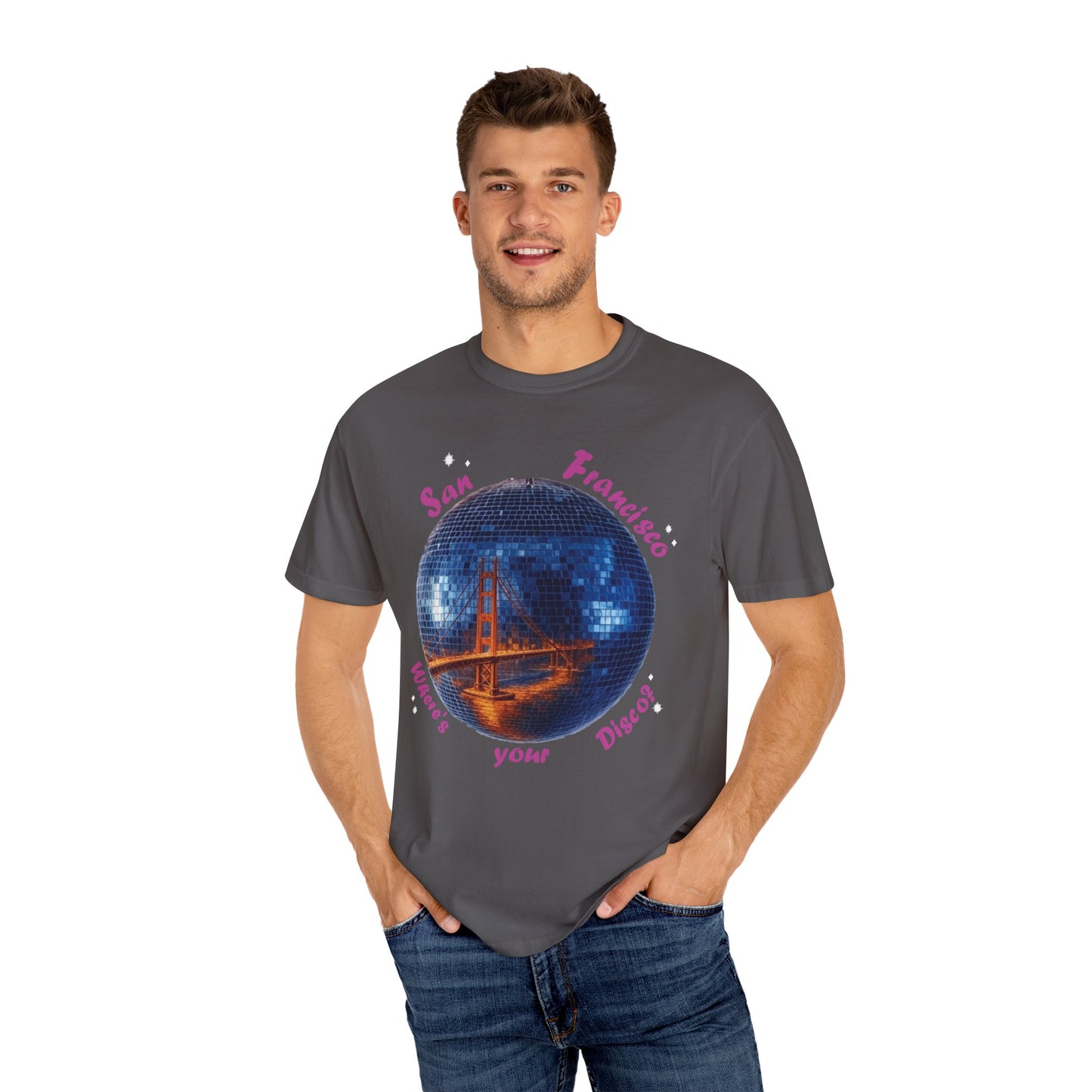 Disco House Music Unisex T-shirt - San Francisco Inspired