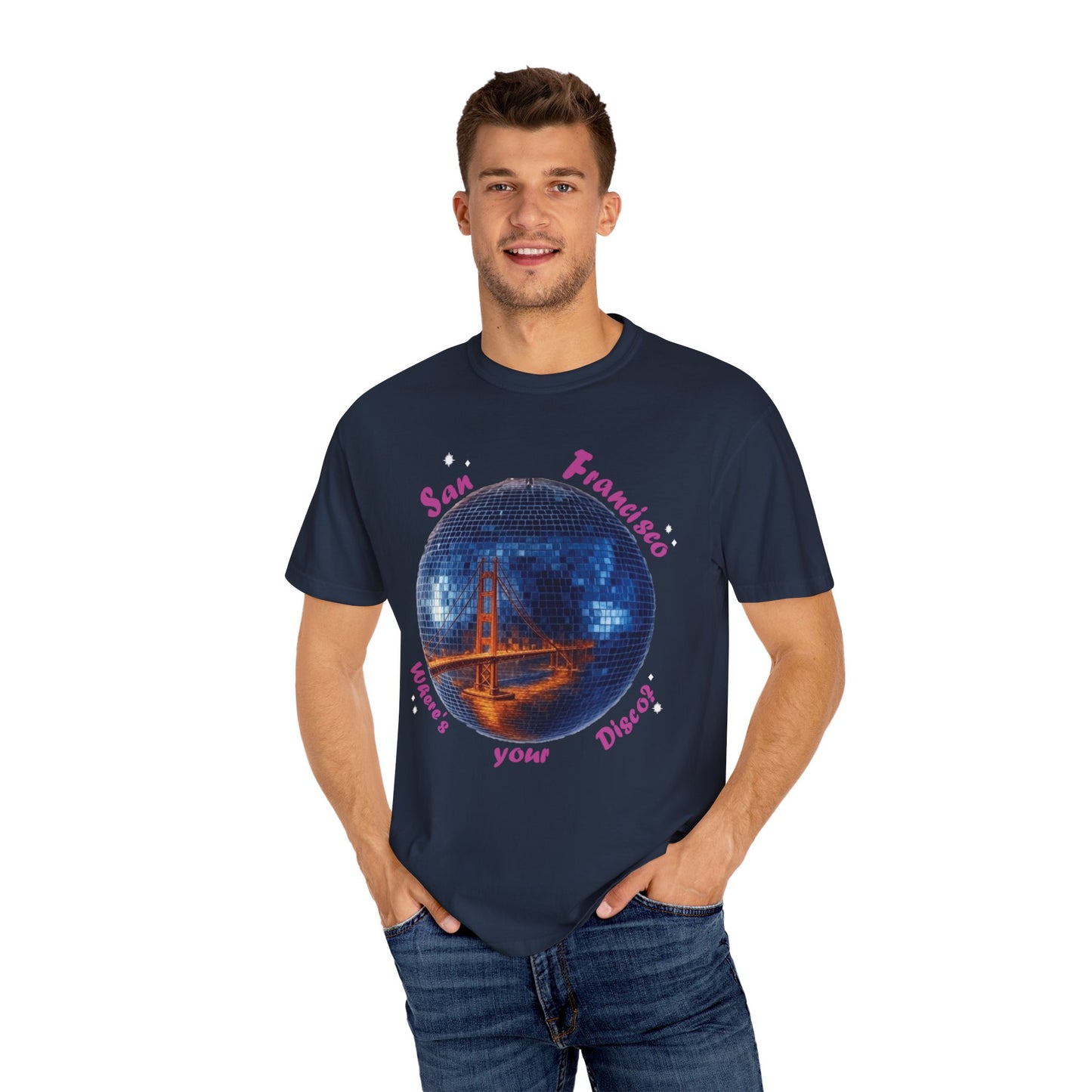 Disco House Music Unisex T-shirt - San Francisco Inspired